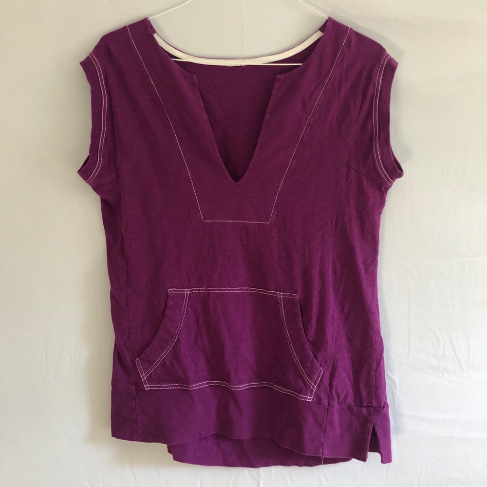Purple overshirt